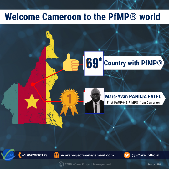 Welcome Cameroon to the PfMP® world