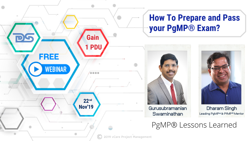 PgMP® Lessons Learned by Guru – How To Prepare and Pass your PgMP® Exam?