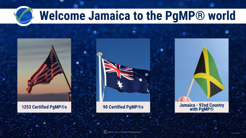 Welcome Jamaica to the PgMP® World