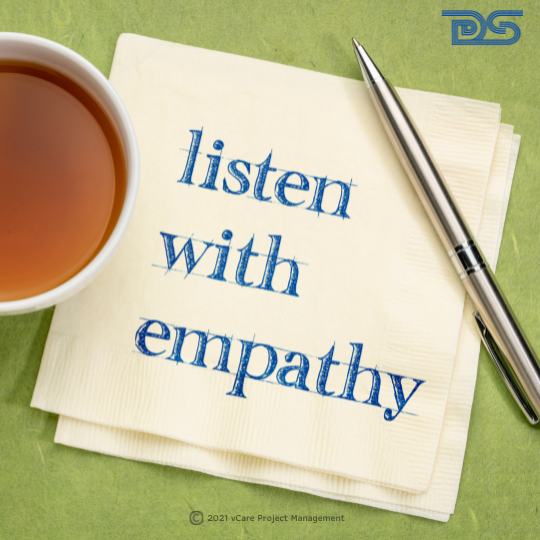 Empathy not Sympathy