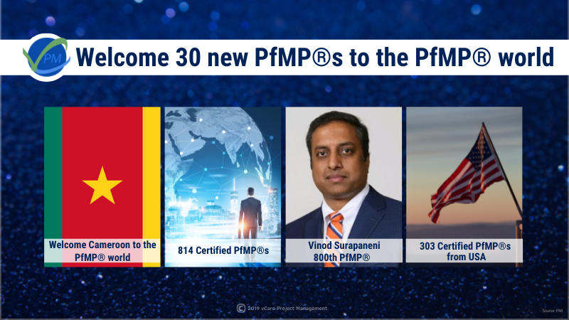 Welcoming 30 new PfMPs
