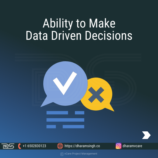 Data-Driven Decision Making: Harness the power of data to steer strategic decisions, elevating projects with precision and foresight.