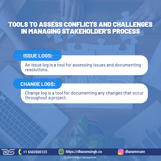 Tools To Assess Conflicts And Challenges In Managing Stakeholder's Process
