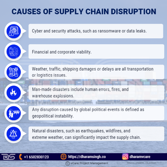 Causes of Supply Chain Disruption