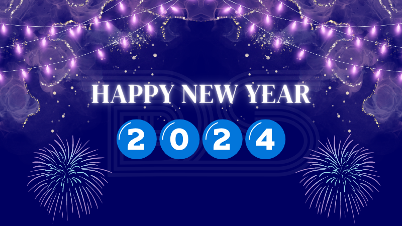 Welcome 2024 with optimism and enthusiasm! Wishing you a Happy New Year filled with innovation, growth, and success. Let's connect, collaborate, and make this year unforgettable. Cheers to new beginnings! 🎉