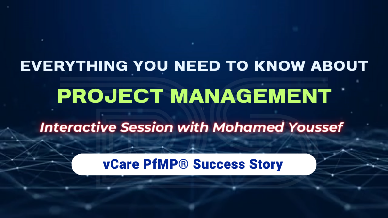 Join our free webinar with Mohamed Youssef, a seasoned project management expert, for insights into PfMP® certification and project management strategies. Gain 1 PDU and learn to track projects, manage contingencies, adjust timelines, lead effectively, and enhance team dynamics. Perfect for professionals aiming for agile leadership and project success.