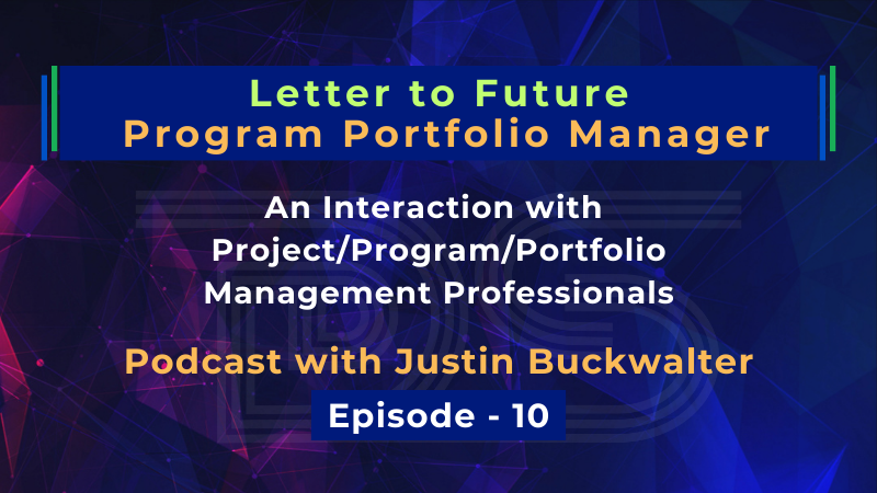 The webinar, "Letter to Future Program Portfolio Manager," discusses the future of program/portfolio management. Topics include evolving landscape, challenges, decision-making, skills, disruptions, training, innovation, and future-proofing.