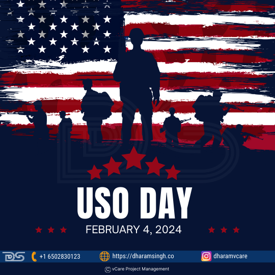 Join us in thanking the USO on February 4th, 2024 for their tireless efforts in providing care and comfort to our military personnel. Let's honor their dedication and support for our brave men and women in uniform.