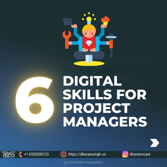 The future of project management is digital! Discover 6 essential digital skills you need to master and learn how to thrive in the digital age and take your projects to the next level. 