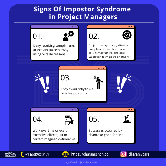  Signs of Impostor Syndrome in Project Managers