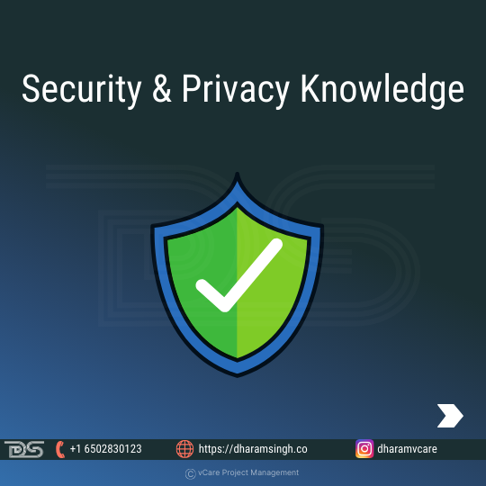 Security & Privacy Acumen: Safeguard sensitive information, ensuring that every digital footprint meets stringent security protocols.