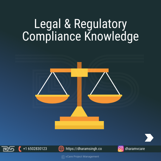 Regulatory Compliance Know-how: Bridge the gaps between diverse teams, guaranteeing legal and regulatory harmony across project lifecycles.