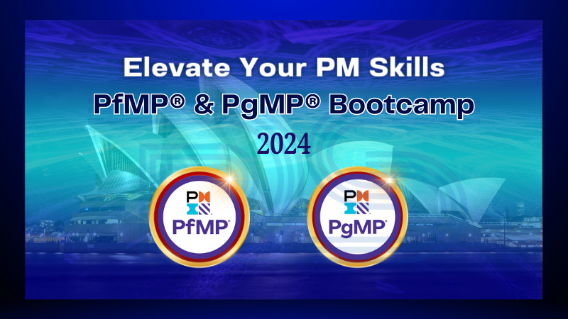 PgMP & PfMP Training Boot Camps in Australia