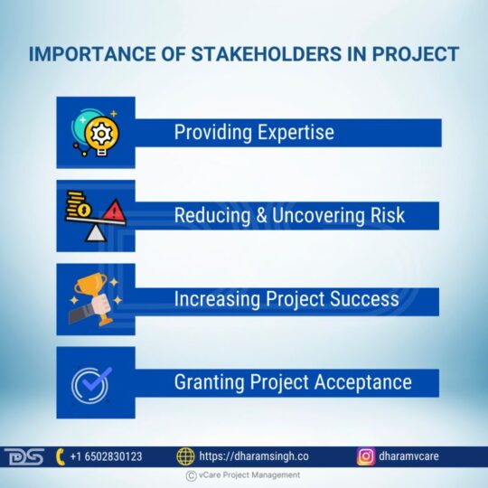 Stakeholder engagement driving project success through collaboration and expertise.