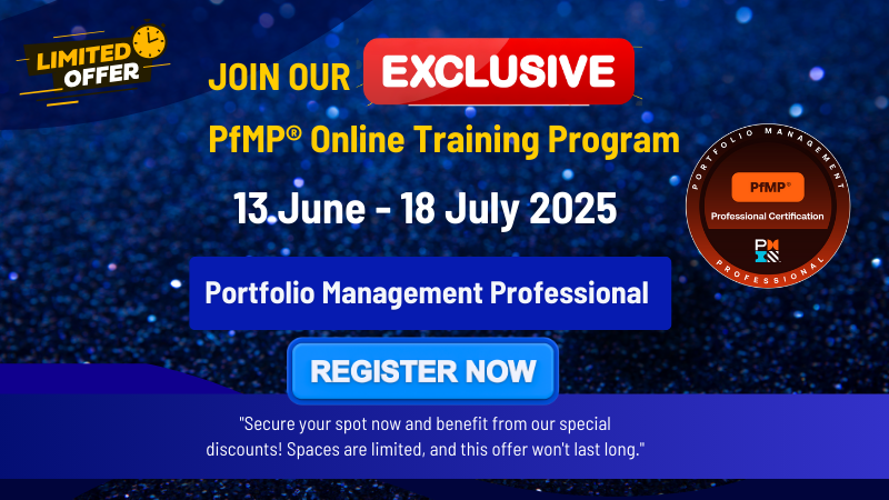 Achieve PfMP certification in just 6 weeks with expert-led online mentoring, live sessions, and proven exam strategies.