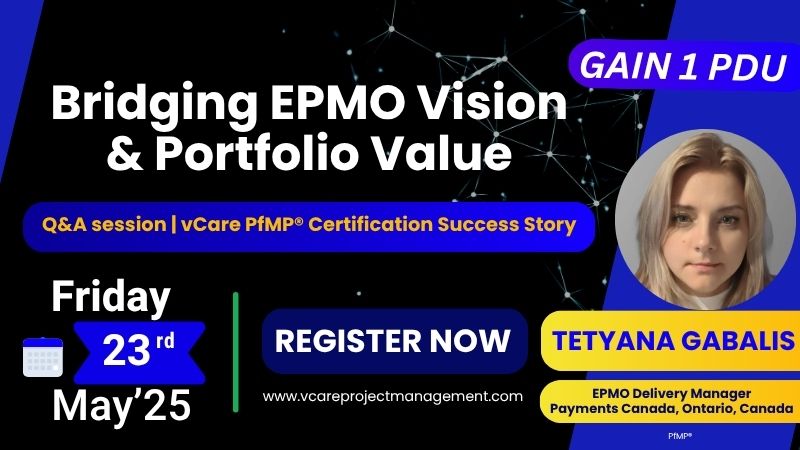 Webinar with Tetyana Gabalis – Unlock Strategic Execution through EPMO Excellence