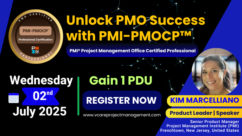 Join the PMI-PMOCP Awareness Webinar with Dharam Singh and Kim Marcelliano | 2 July 2025