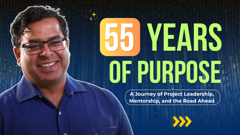 Dharam Singh celebrating 55 years of purpose in global project leadership and mentoring