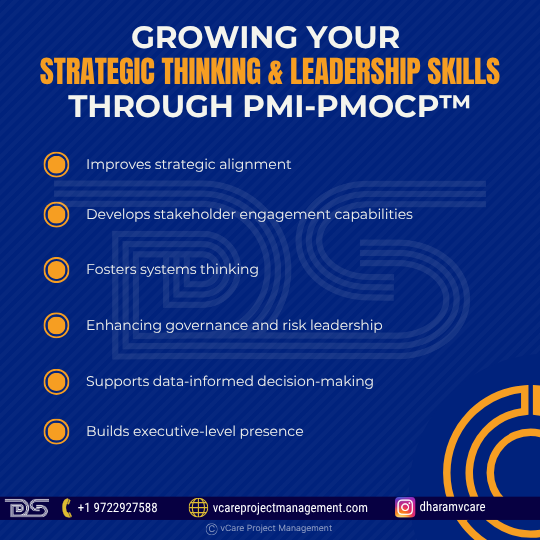 PMI-PMOCP Certification – Strategic Thinking & Leadership Growth for PMO Professionals